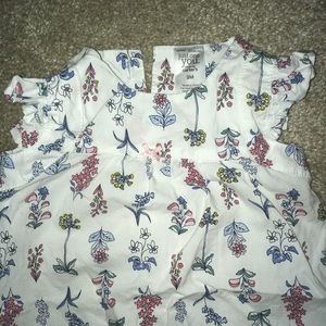 3 month floral romper